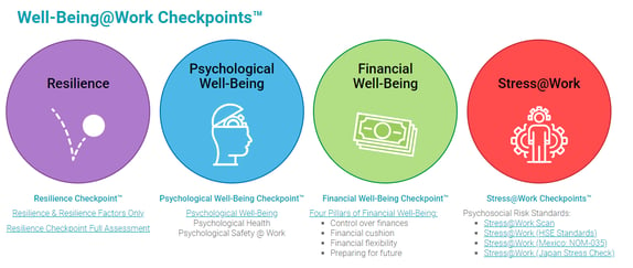 Well-being@work checkpoints